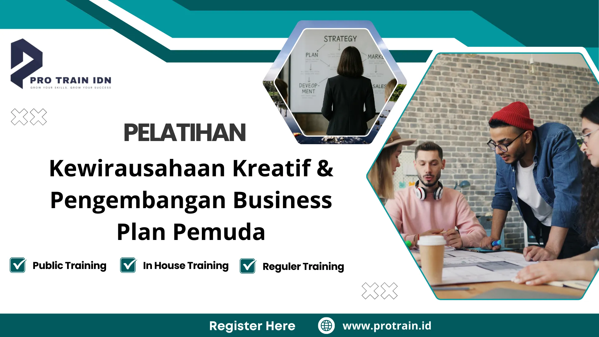 Pelatihan Kewirausahaan Kreatif & Pengembangan Business Plan Pemuda