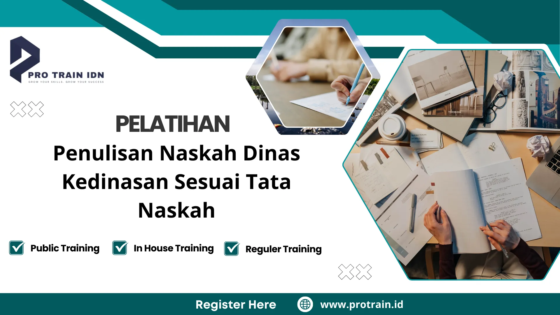 Pelatihan Penulisan Naskah Dinas Kedinasan Sesuai Tata Naskah