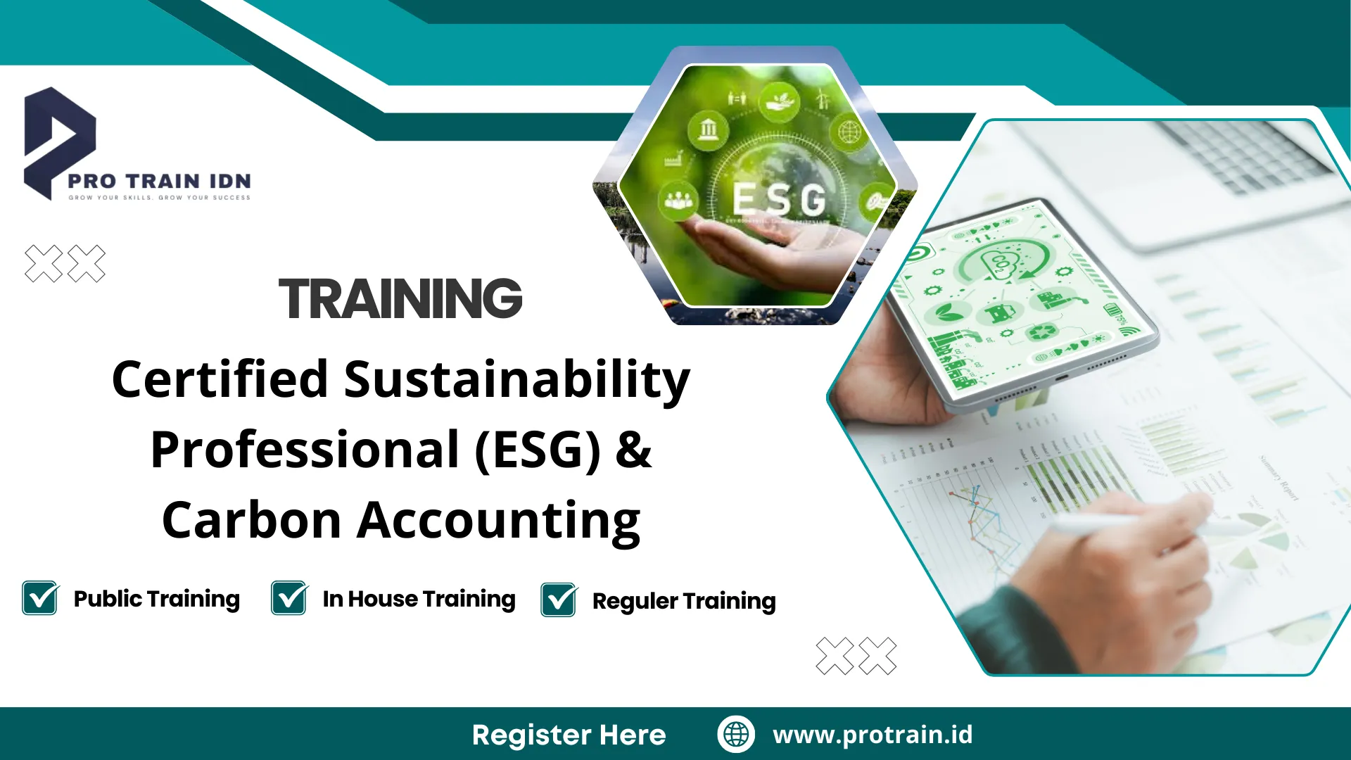 Training Certified Sustainability Professional (ESG) & Carbon Accounting