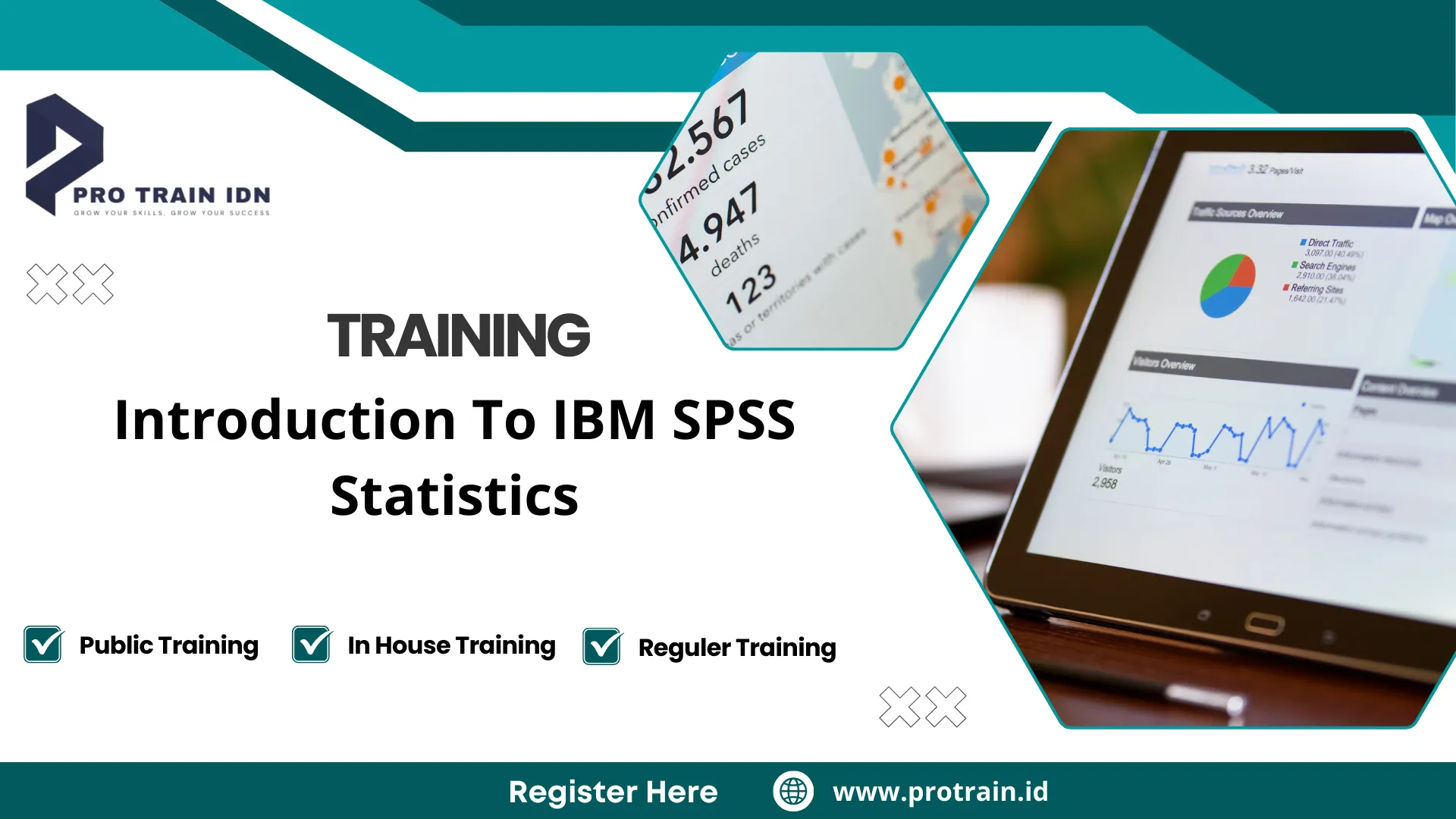 Pelatihan belajar statistik dengan SPSS