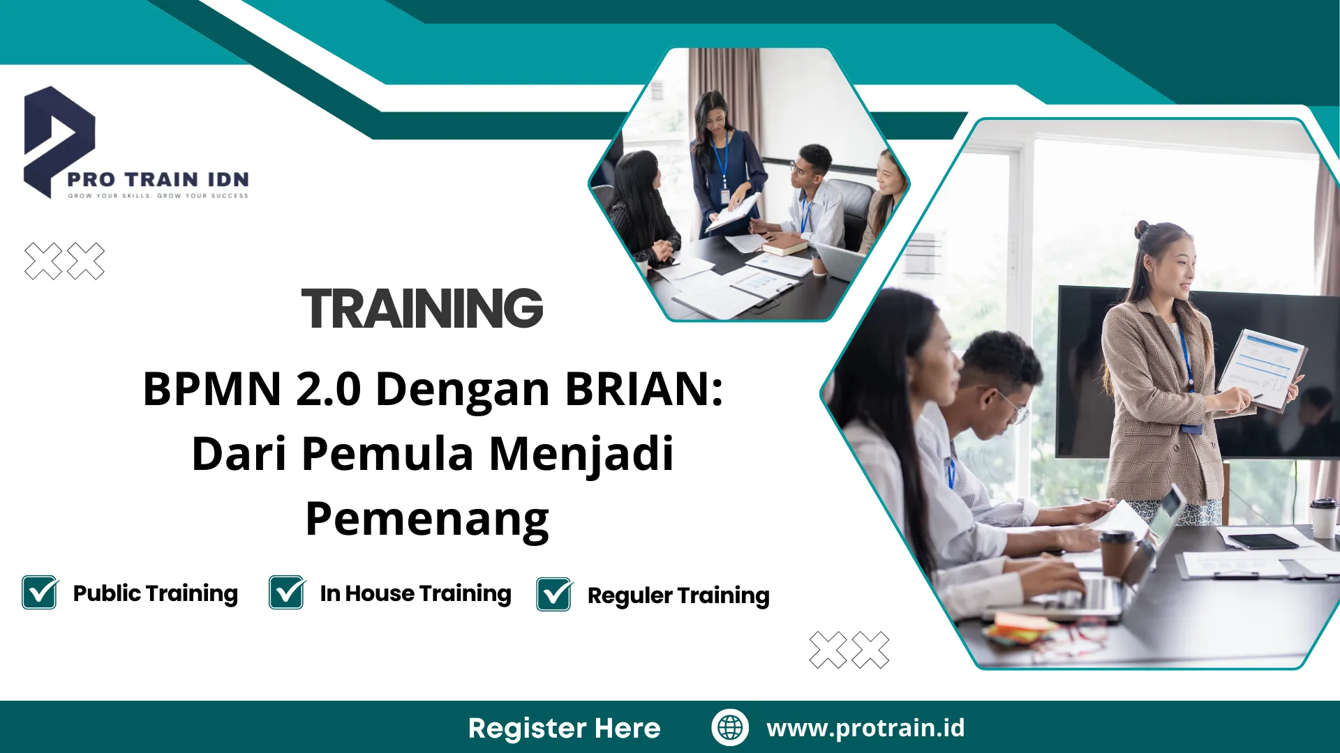 Pelatihan BRIAN process modeling tool