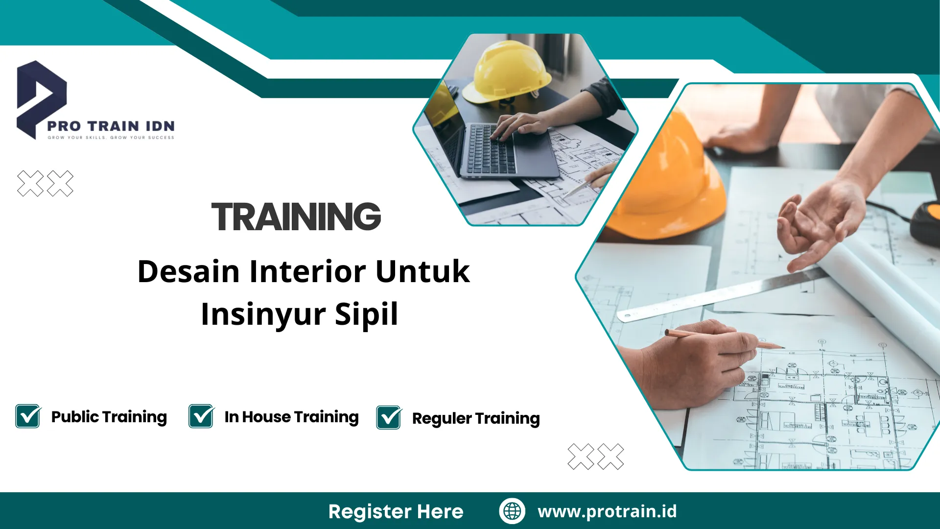 Pelatihan integrasi struktur dan estetika