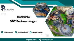 Pelatihan kompetensi operator tambang