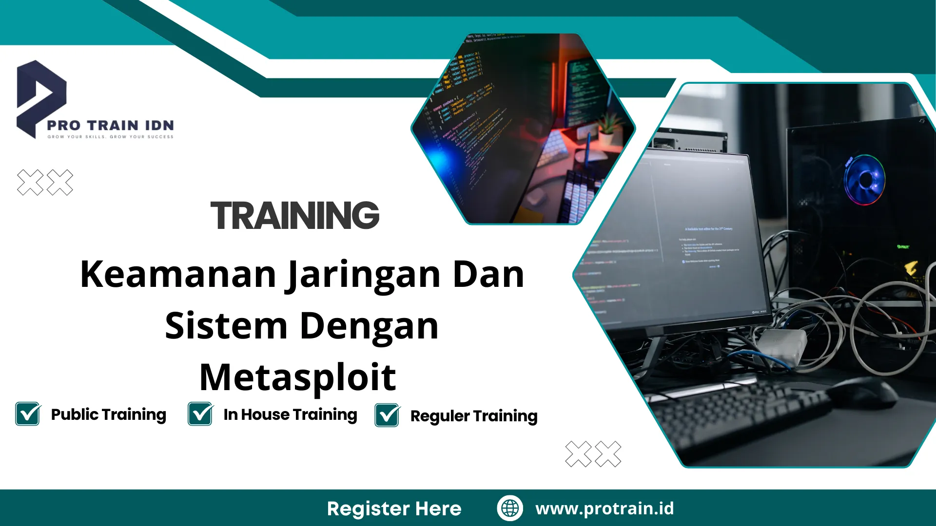 Pelatihan keamanan jaringan dan sistem