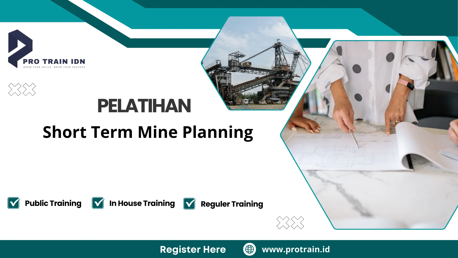 Pelatihan perencanaan tambang jangka pendek
