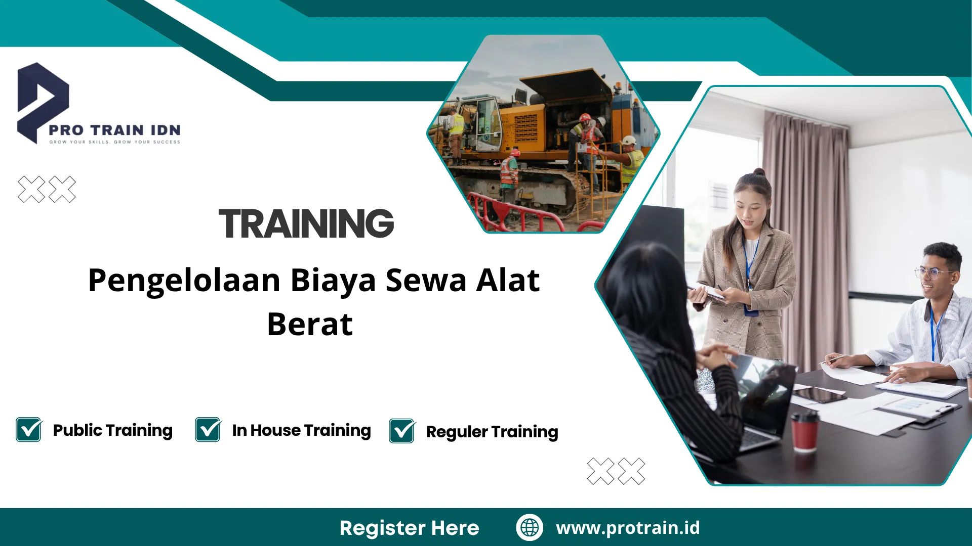 Pelatihan efisiensi operasional konstruks