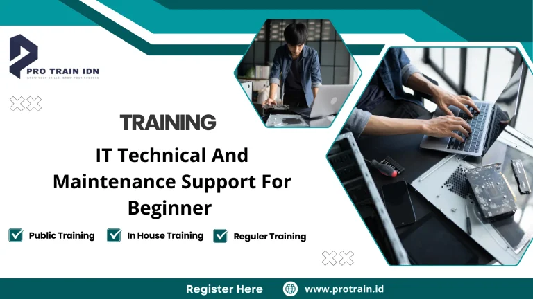 Pelatihan maintenance komputer dan jaringan
