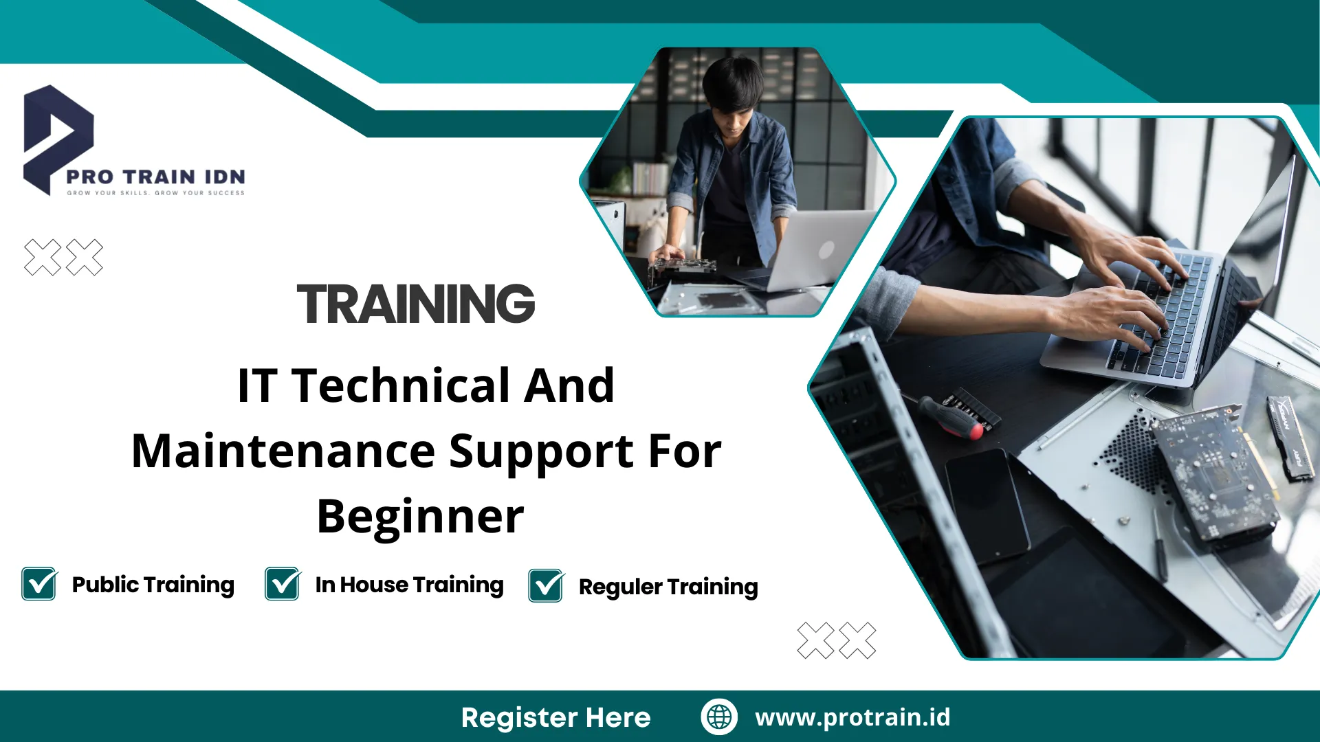 Pelatihan maintenance komputer dan jaringan