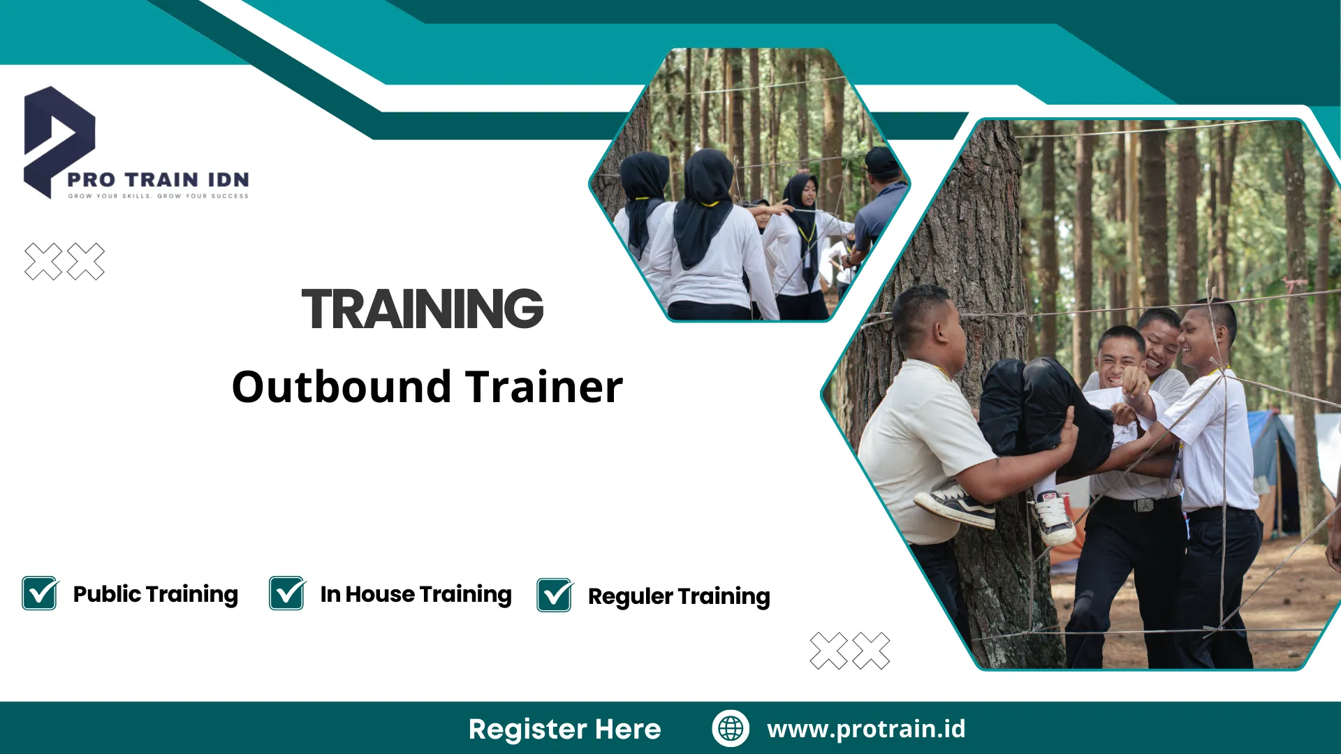 Pelatihan kegiatan team building efektif