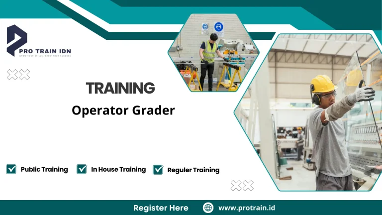 Pelatihan operator motor grader