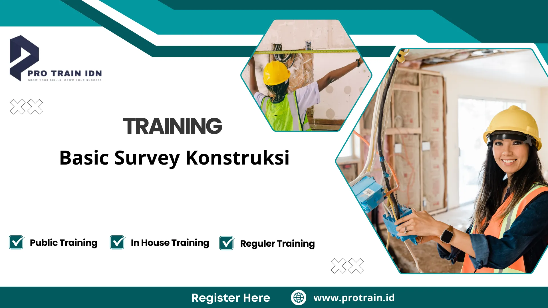 Pelatihan metode surveying proyek sipil