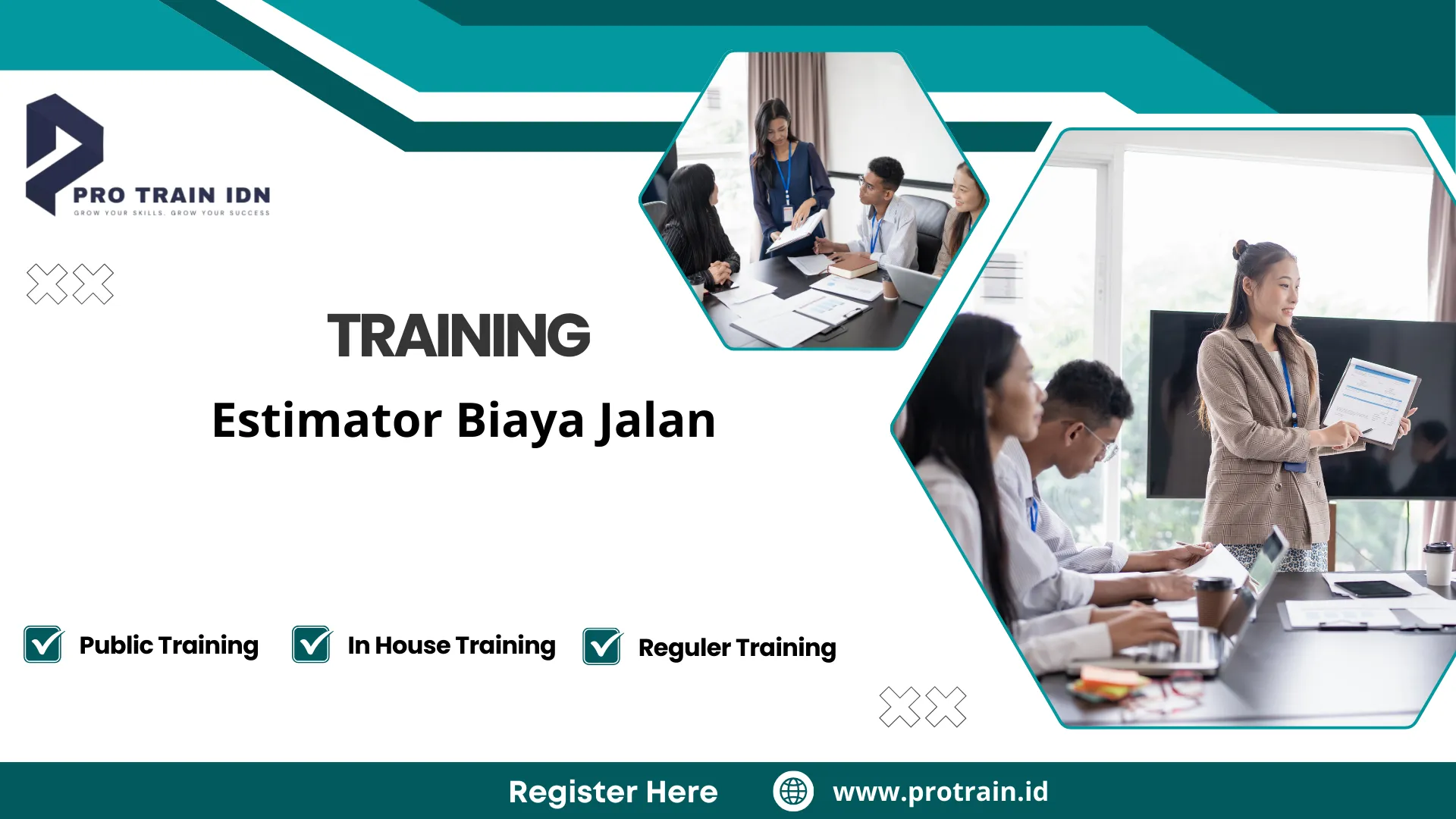 Pelatihan estimator konstruksi infrastruktur jalan