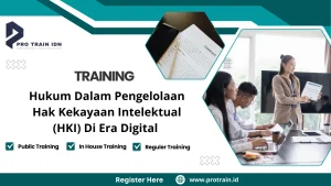 Pelatihan pengelolaan HKI di era digital