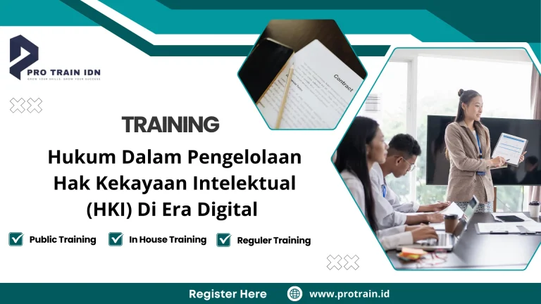 Pelatihan pengelolaan HKI di era digital