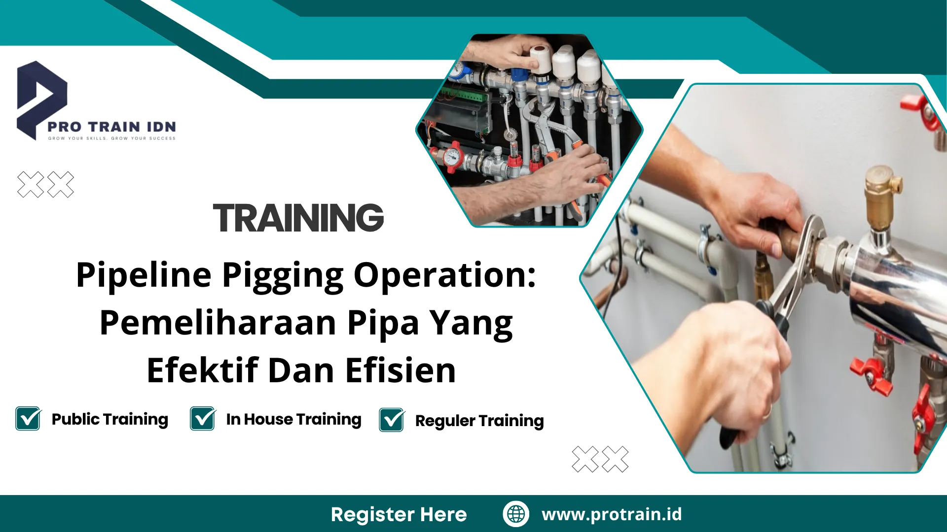 Pelatihan pemeliharaan pipa migas