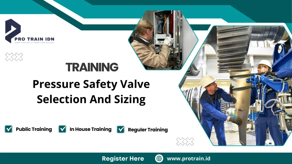 Pelatihan perhitungan kapasitas relief valve