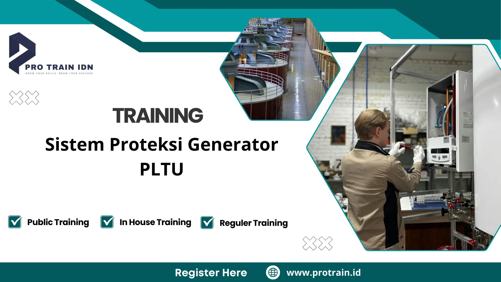 Pelatihan proteksi sistem pembangkit