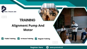 Training pump motor alignment