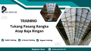 Pelatihan konstruksi atap modern