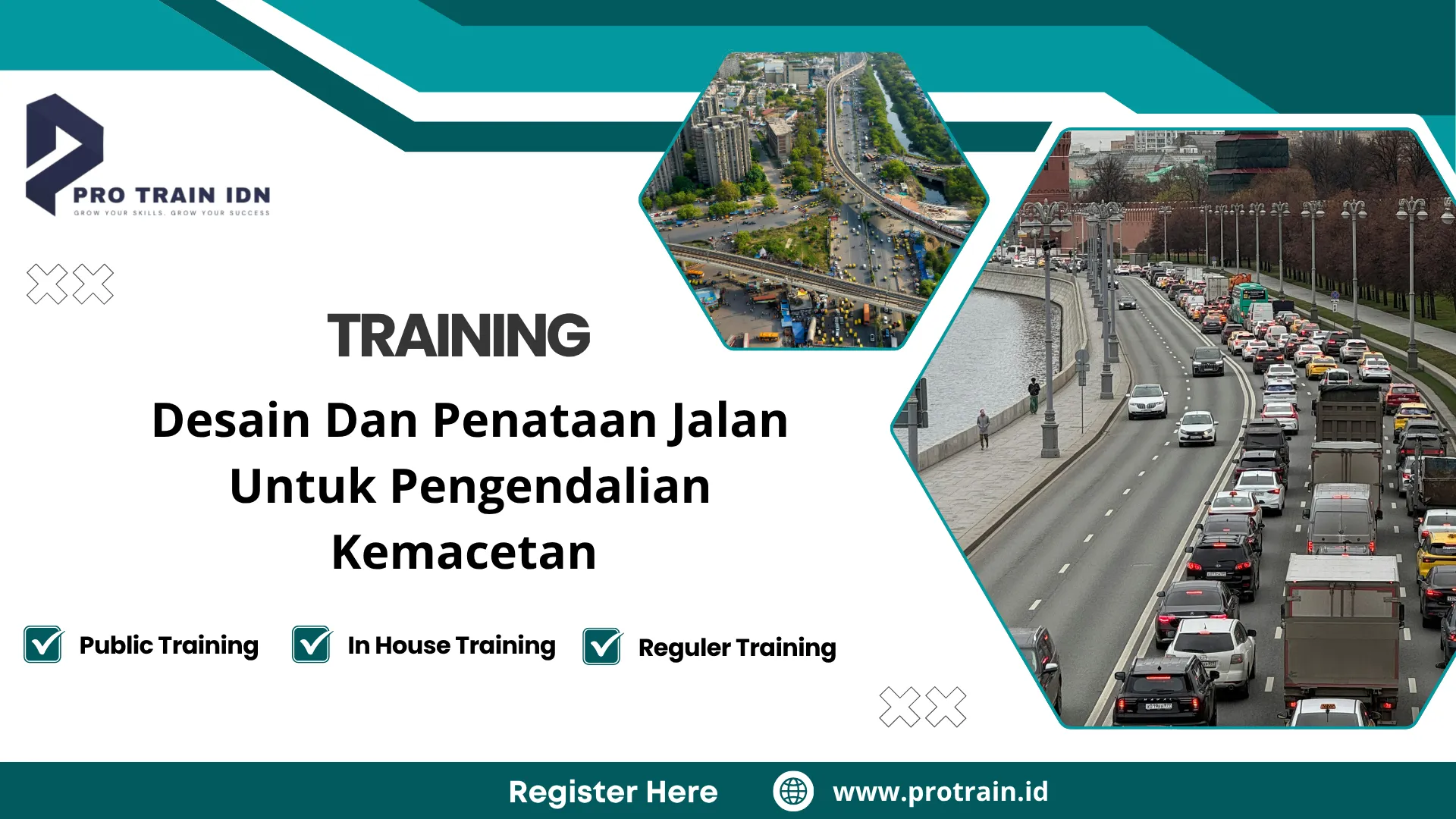 Pelatihan pengendalian kemacetan lalu lintas
