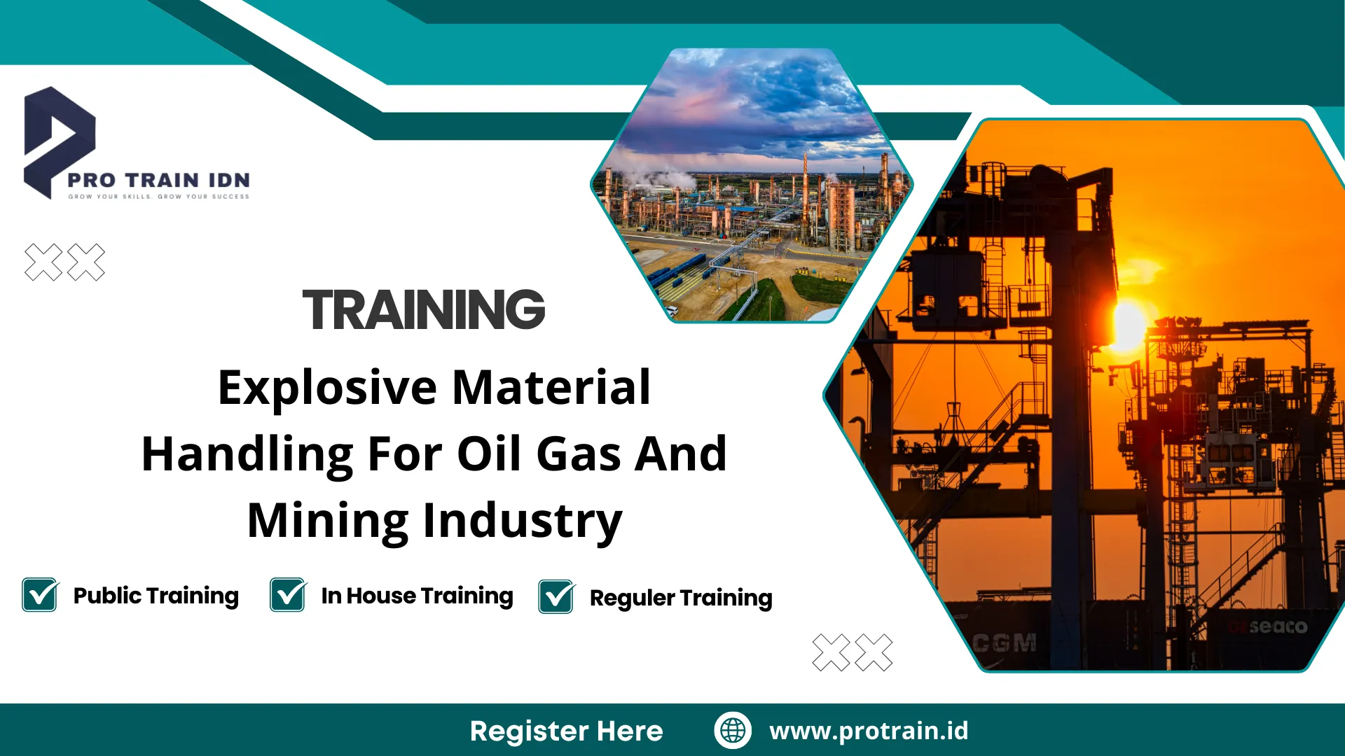 Pelatihan pengelolaan bahan peledak industri