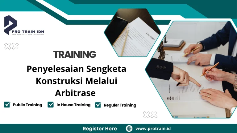 Pelatihan penyelesaian konflik proyek konstruksi