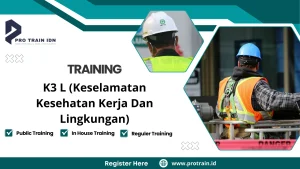 Pelatihan sistem manajemen K3 dan lingkungan