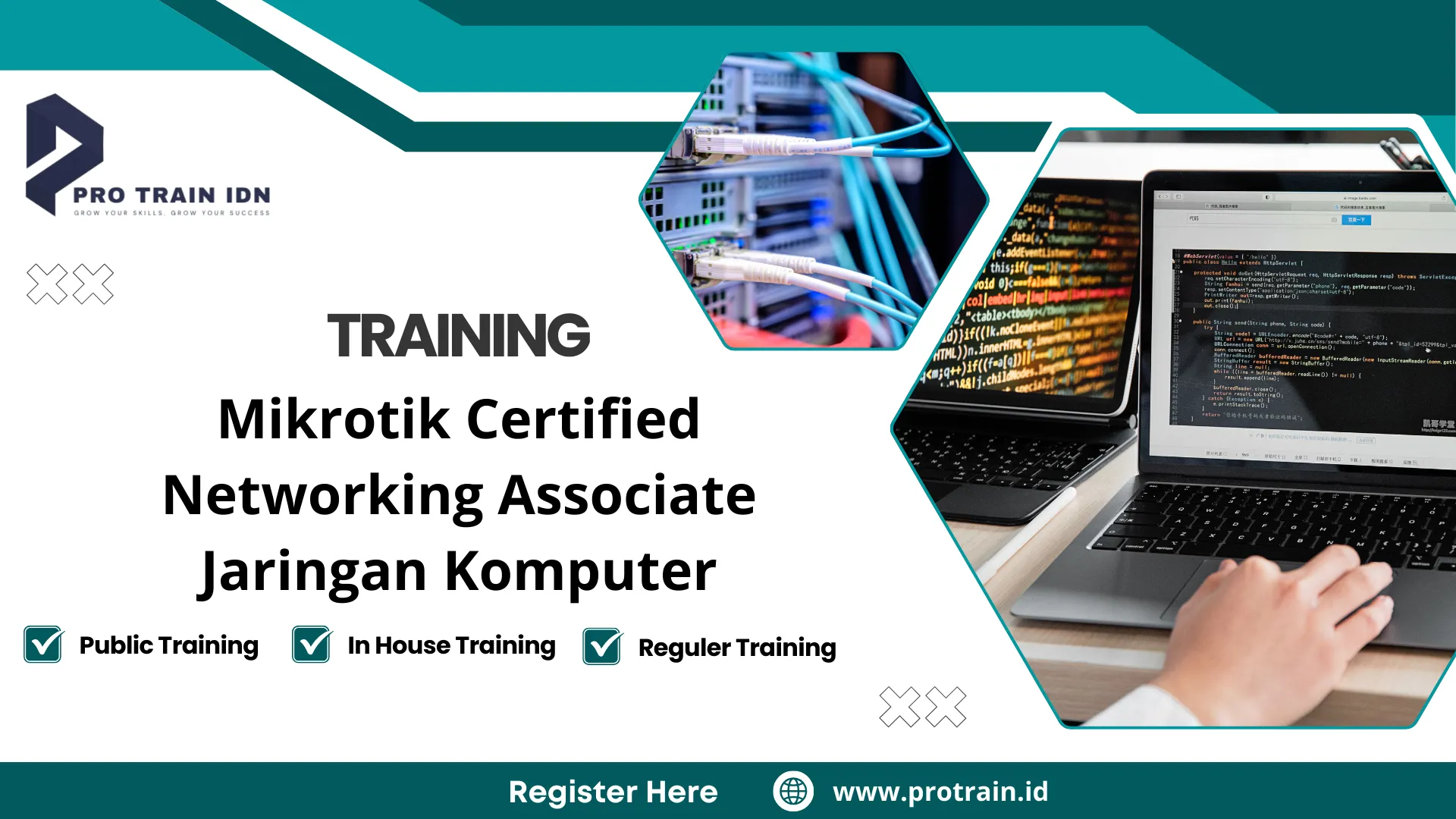 Pelatihan sertifikasi jaringan komputer internasional
