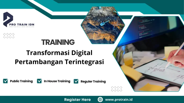 Pelatihan inovasi teknologi sektor pertambangan