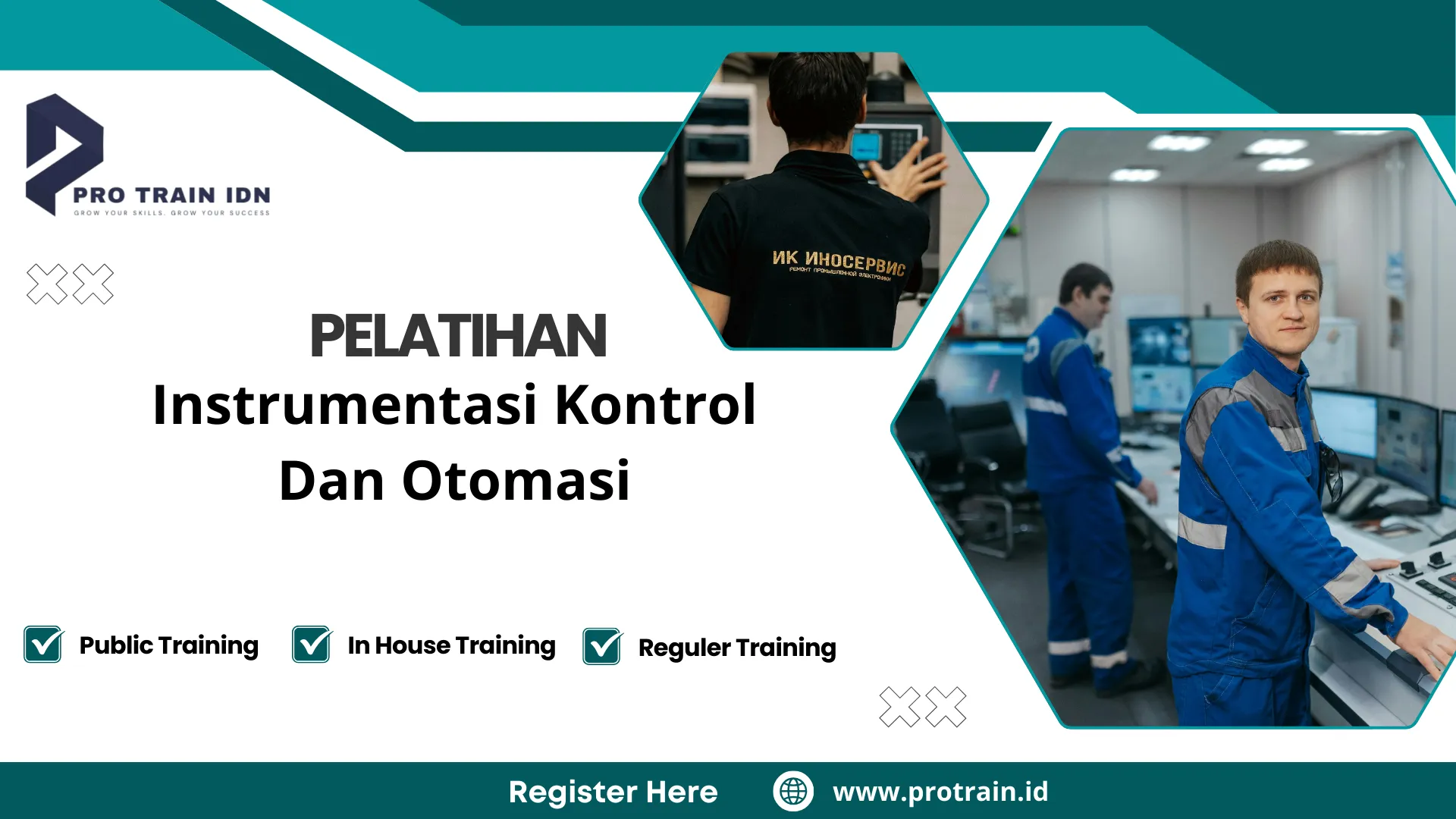 Pelatihan otomasi industri manufaktur