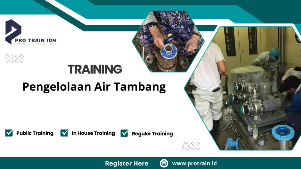 Pelatihan pengendalian pencemaran air pertambangan
