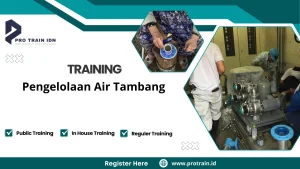 Pelatihan pengendalian pencemaran air pertambangan