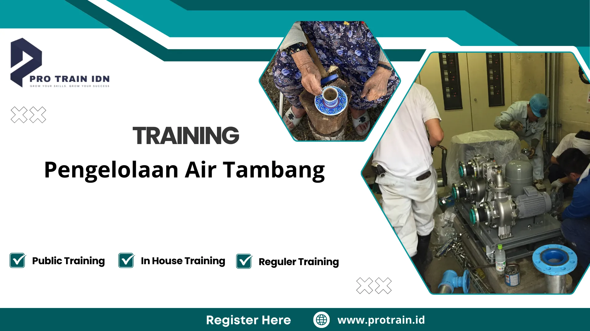 Pelatihan pengendalian pencemaran air pertambangan