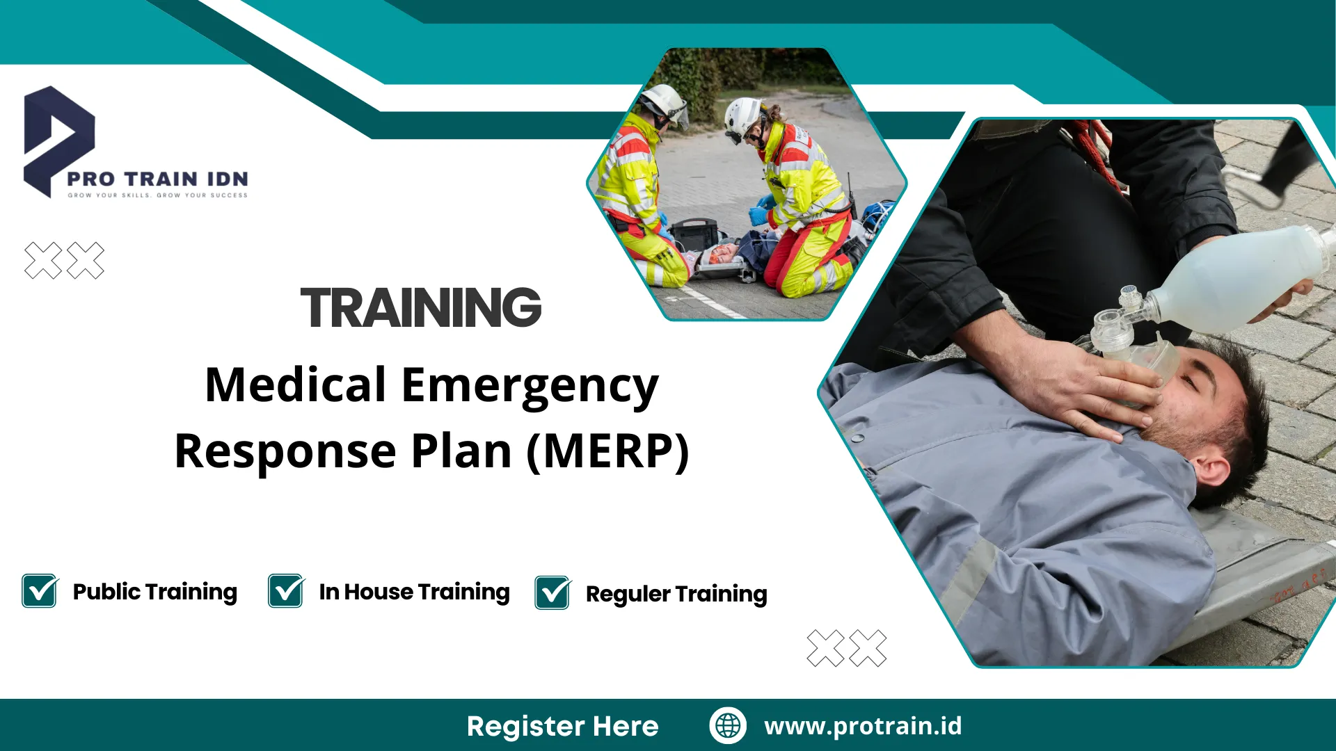 Pelatihan prosedur penanganan darurat medis