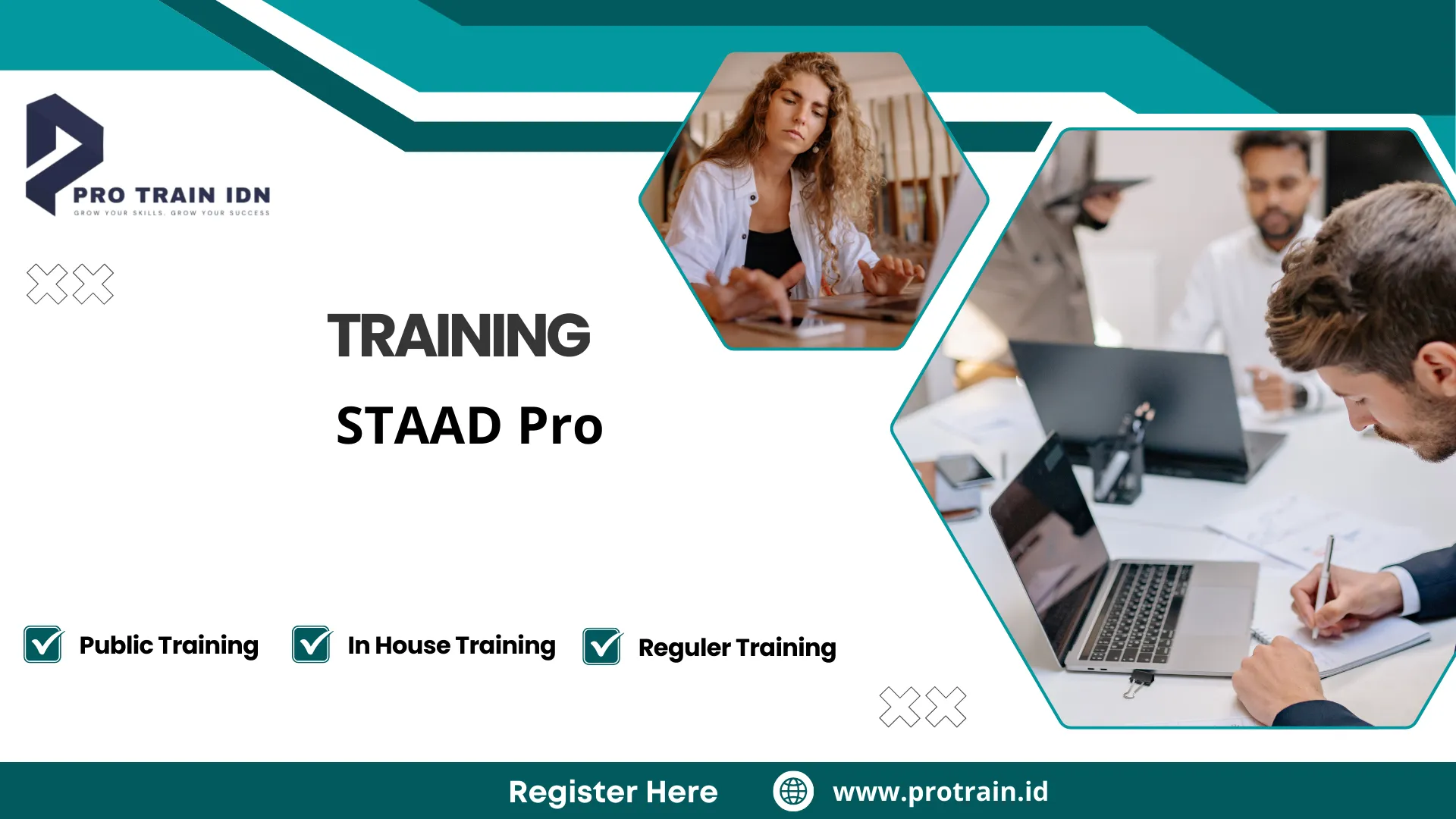 Pelatihan aplikasi STAAD Pro