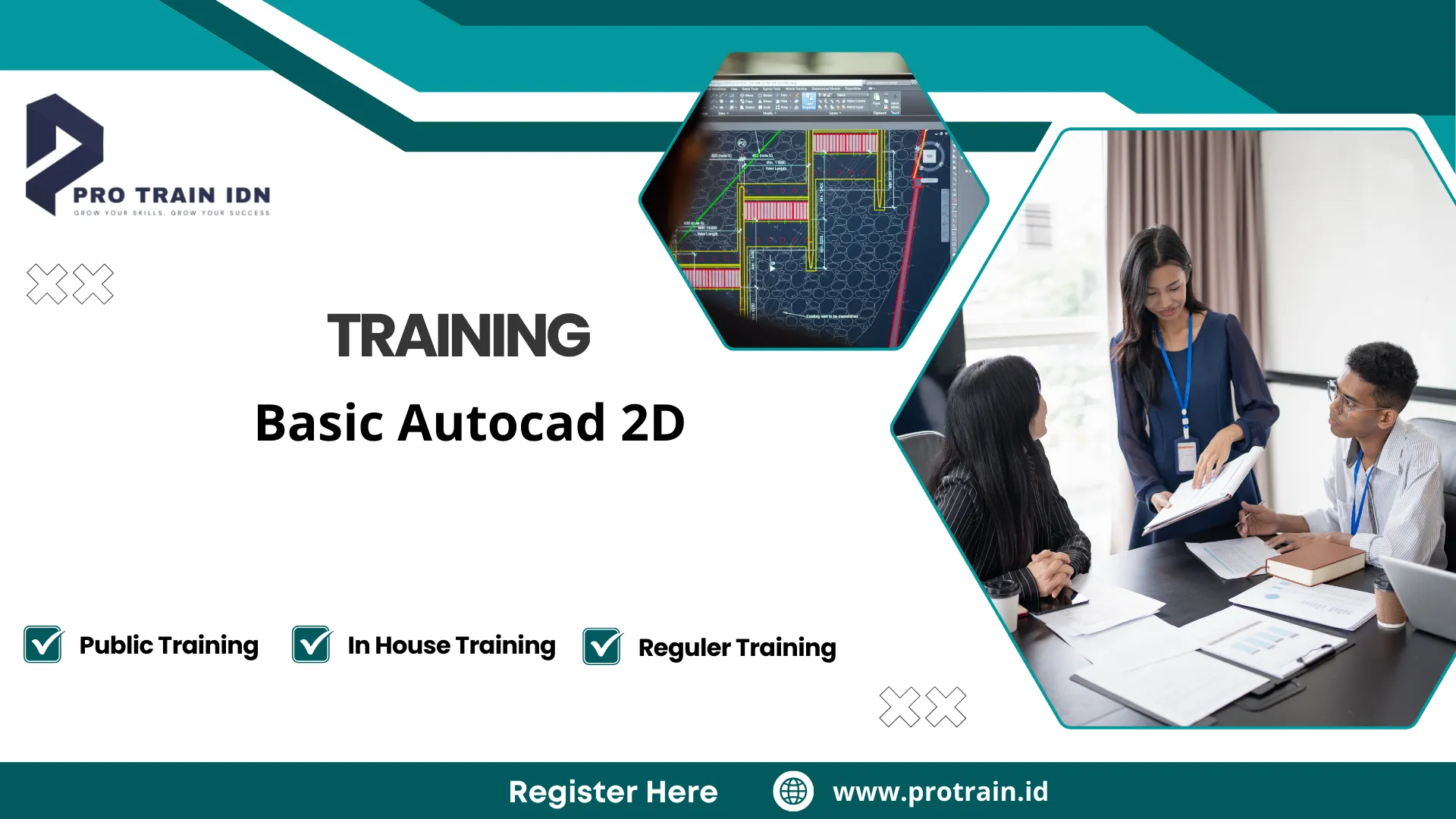 Pelatihan dasar menggambar autocad
