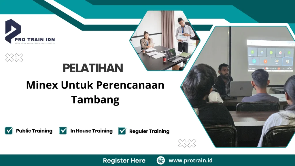 Pelatihan mine planning software minex