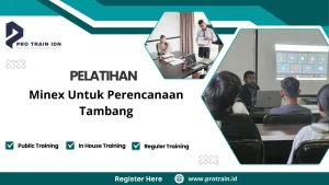 Pelatihan mine planning software minex