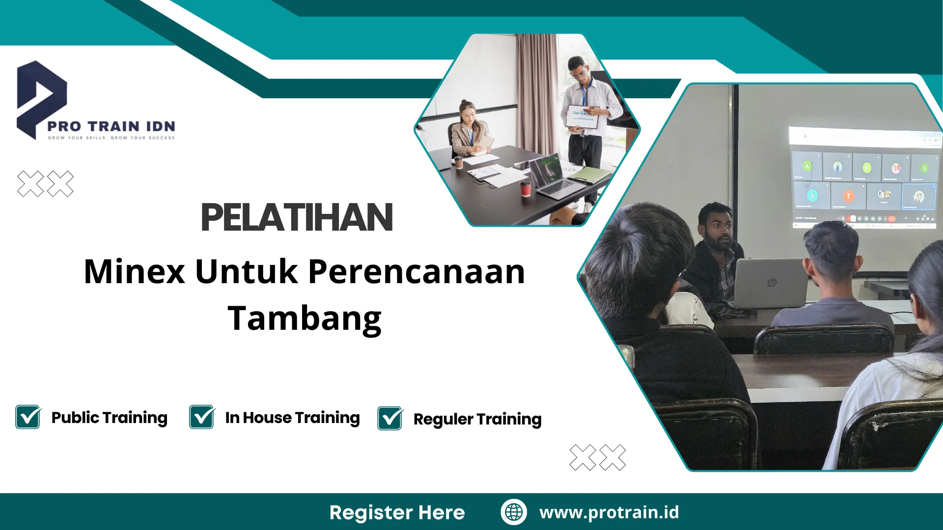Pelatihan mine planning software minex