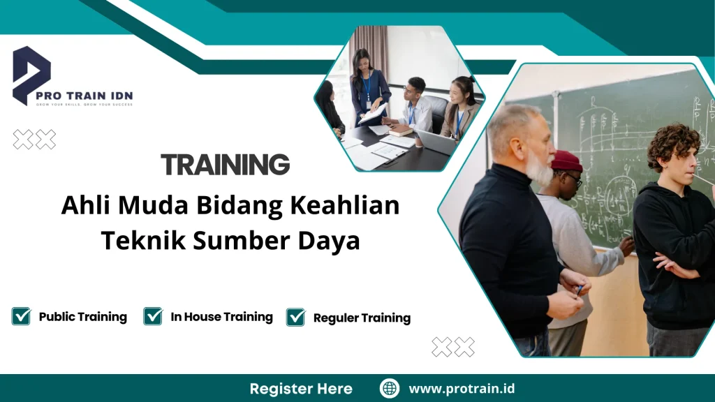 Pelatihan sertifikasi ahli muda teknik sumber daya