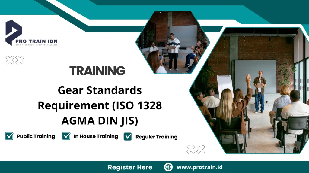 Pelatihan standar AGMA roda gigi