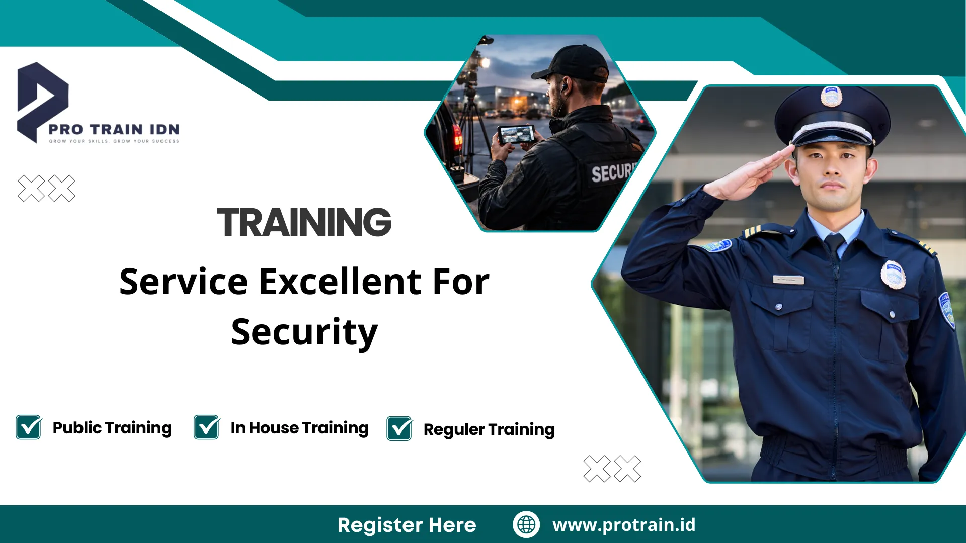 Pelatihan service excellence security