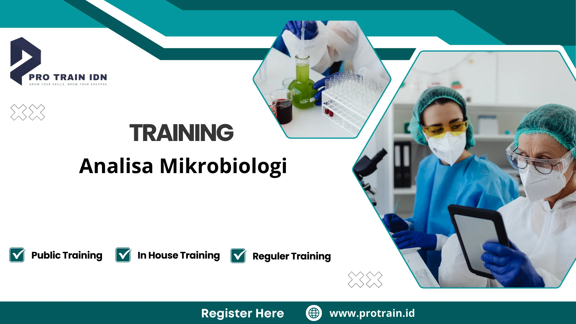 Pelatihan metode identifikasi mikroorganisme
