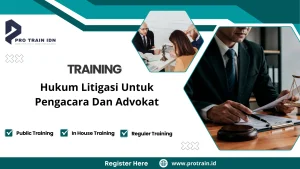 Pelatihan strategi penanganan perkara hukum
