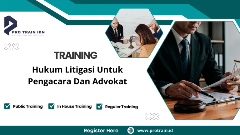 Pelatihan strategi penanganan perkara hukum