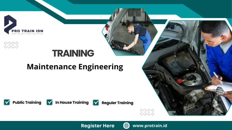 Pelatihan manajemen pemeliharaan mesin