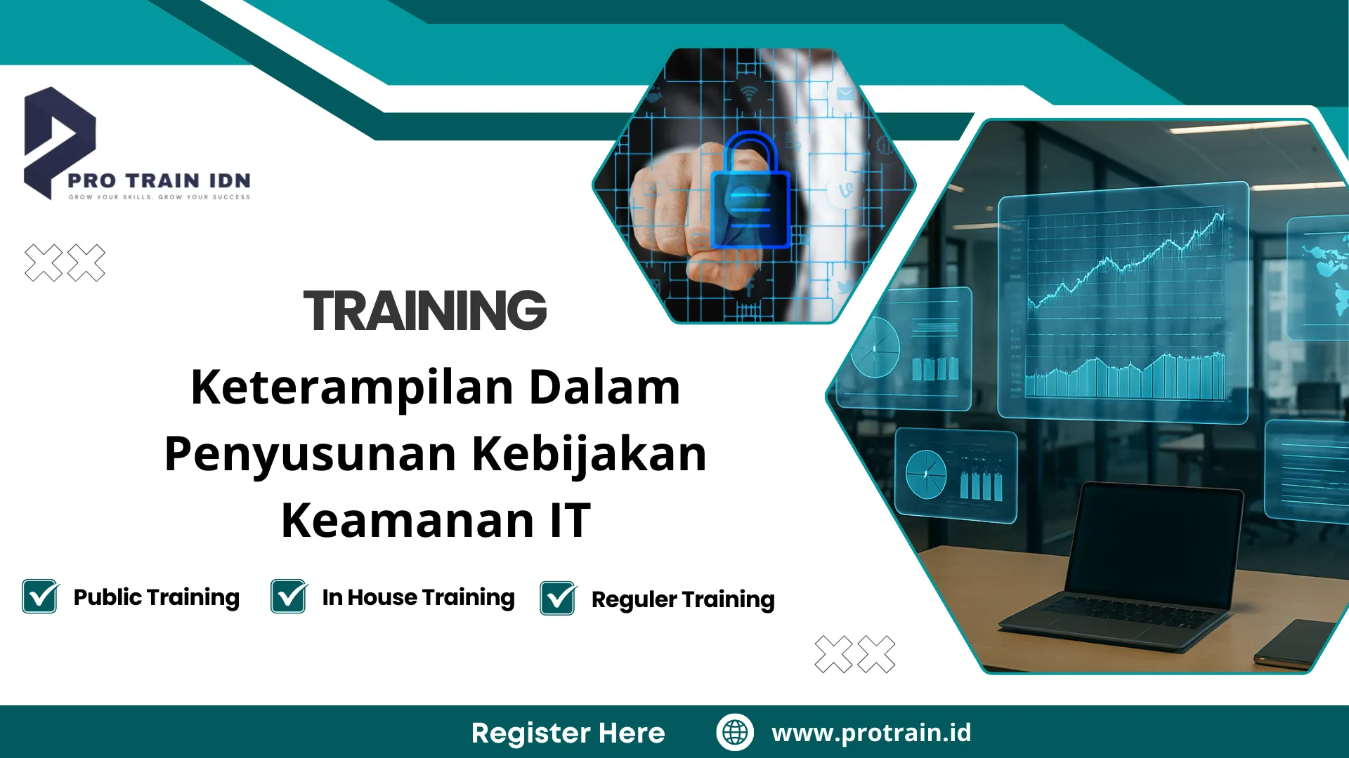 Pelatihan perlindungan data dan keamanan sistem