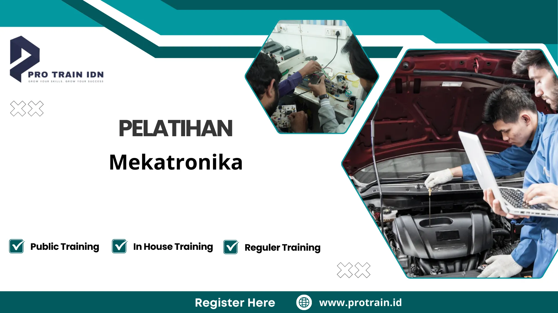Pelatihan teknik integrasi mekanik dan elektronik
