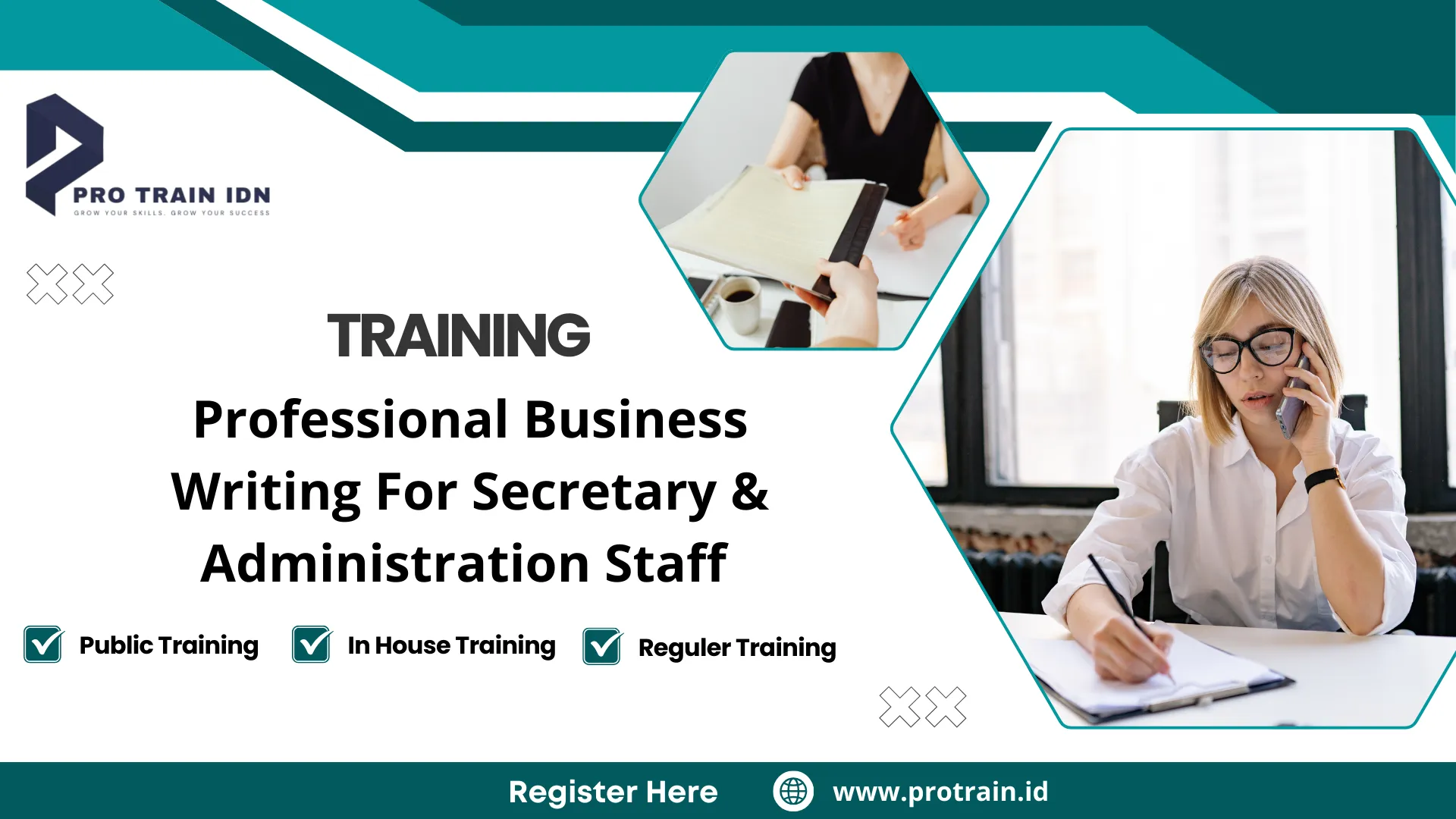 Pelatihan professional business writing untuk sekretaris