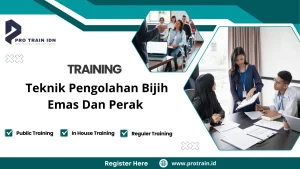 Pelatihan proses ekstraksi emas dan perak